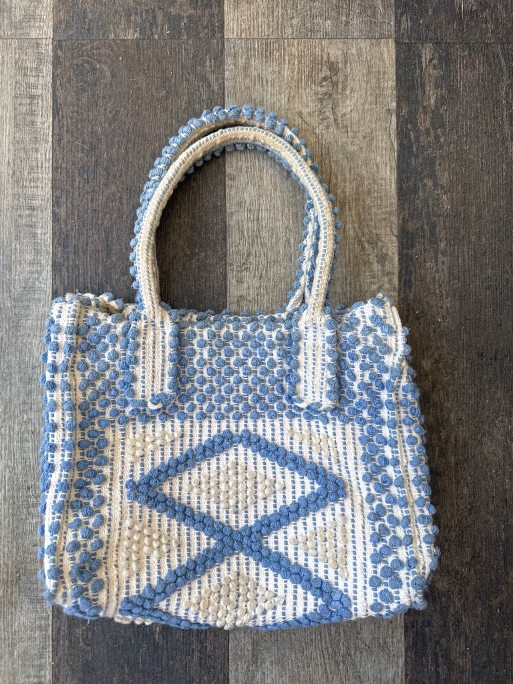 Antonello Tedde blue Urtei Rombi Tote